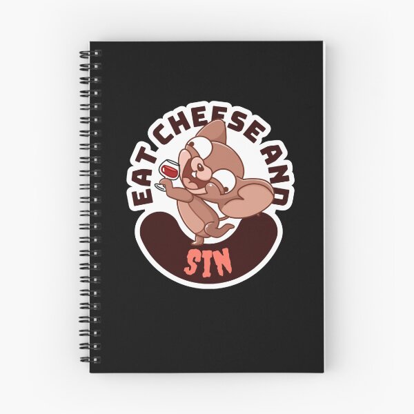 Item preview, Eat Cheese and Sin ;) designed and sold by SallymonellaCo.