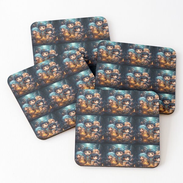 Item preview, Cute pirates and treasure chests designed and sold by KornUHD.