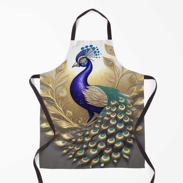 Item preview, Royal blue Peacock designed and sold by Roxburylane.