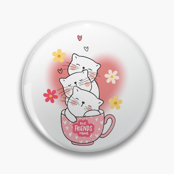 Item preview, Lovely Cat Best Friends Forever designed and sold by Sandeeday.