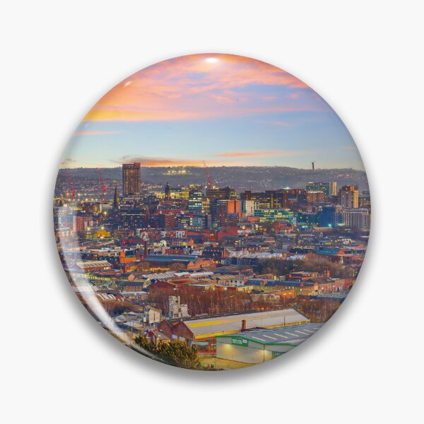 Item preview, Sheffield Sunset Cityscape designed and sold by Alisonchambers2.