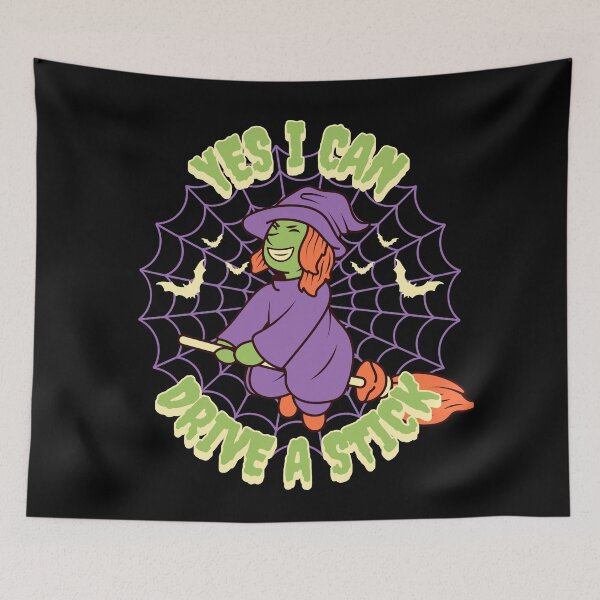 Item preview, (Witch)Yes I can Drive A Stick  designed and sold by jbird1979.