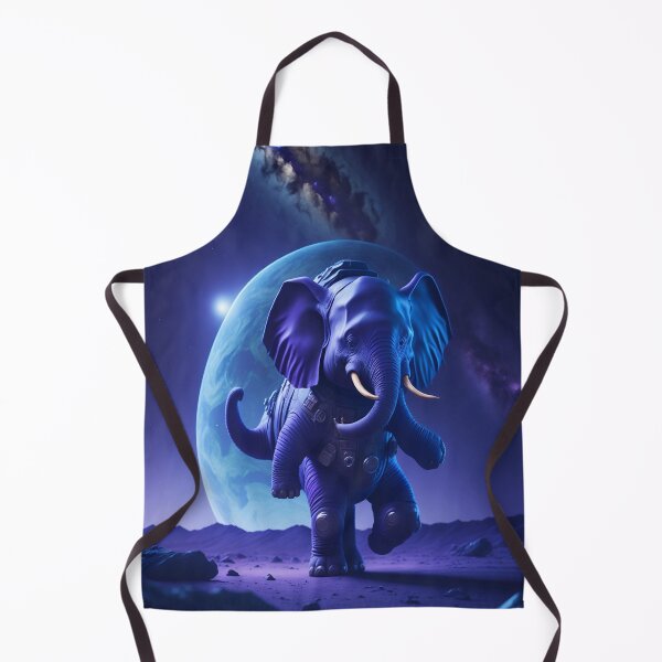 Item preview, Elephant in astronaut designed and sold by M-Y-A-R-T-.