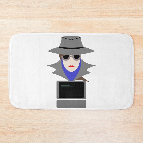 Item preview, Lady Grey (Cauc W/Computer): A Cybersecurity Design designed and sold by McNerdic.