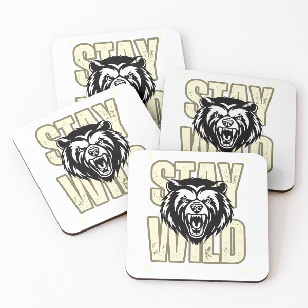 Item preview, Stay wild Camrose kodiaks  designed and sold by T9 Store.