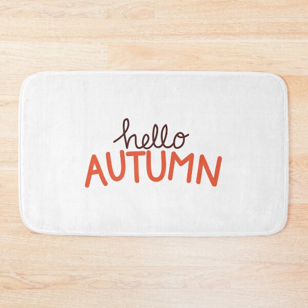 Item preview, Hello Autumn, message, season designed and sold by JAG2B.