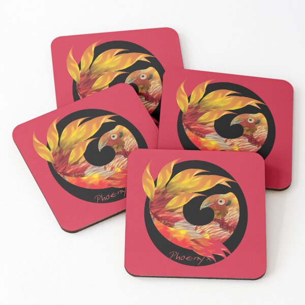 Item preview, Red Phoenyx (Phoenix) Fantastic Fire Bird (Design by Alice CCI) designed and sold by VanyssaGraphics.