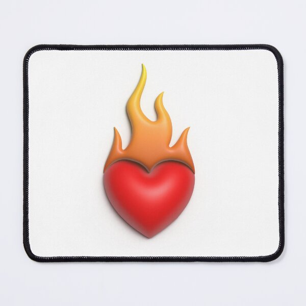 Item preview, burning heart in fire designed and sold by theguy17.