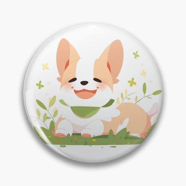 Artikelvorschau, Cute Smiling Dog entworfen und verkauft von whimsizoo.