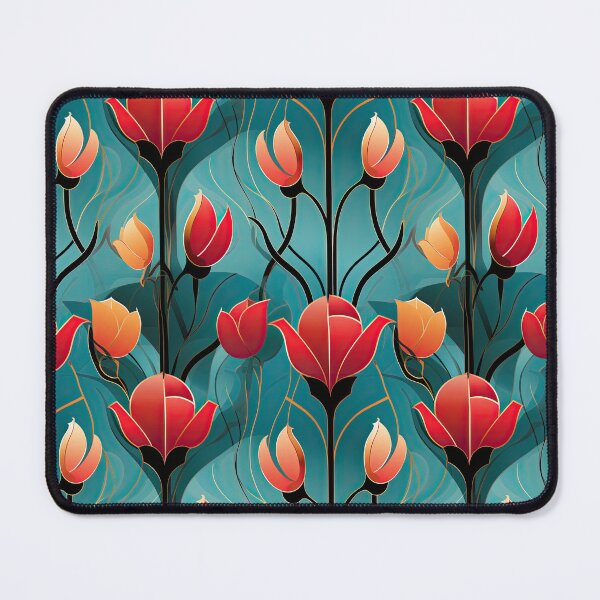 Item preview, Nouveau Tulips designed and sold by Pedra Panda.