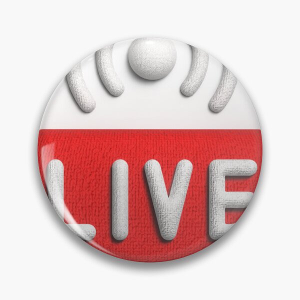 Item preview, Live streaming red icons. designed and sold by theguy17.