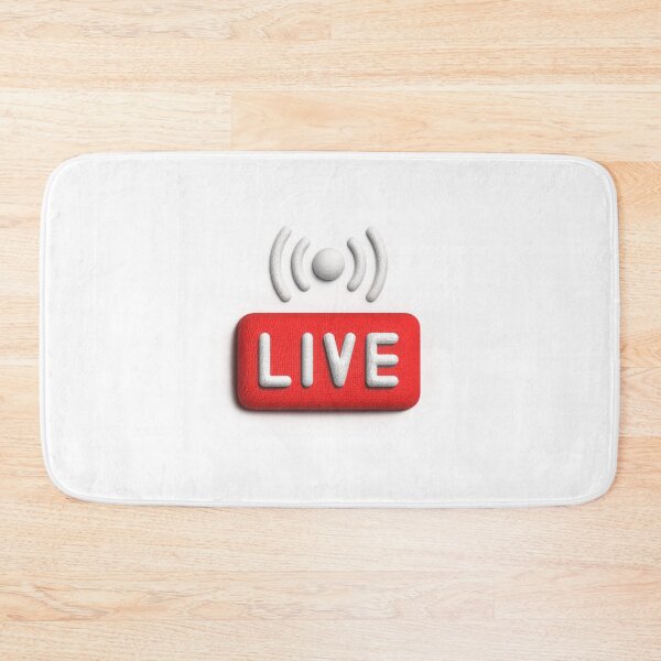 Item preview, Live streaming red icons. designed and sold by theguy17.
