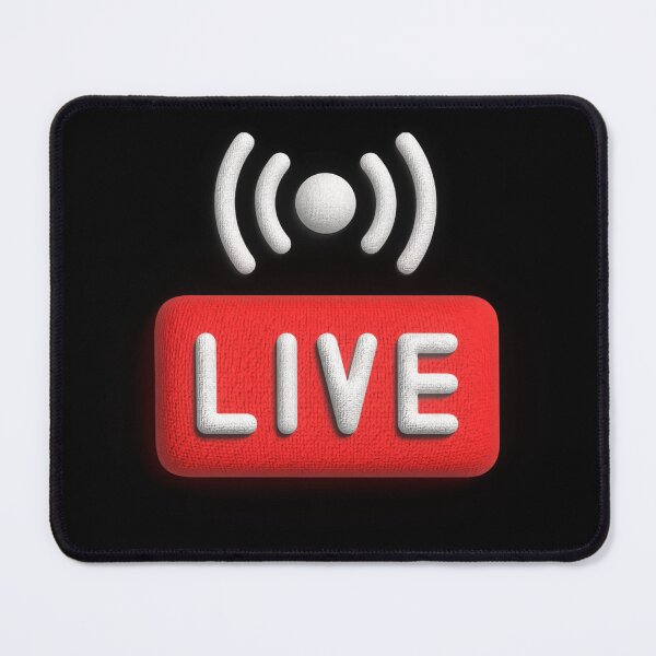 Item preview, Live streaming red icons. designed and sold by theguy17.