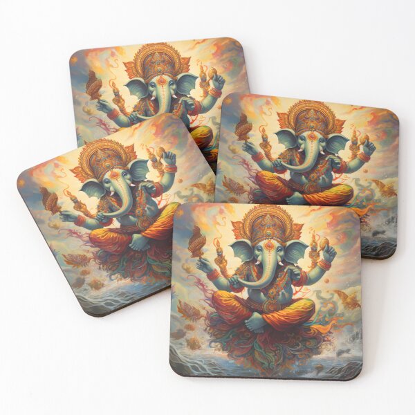 Aperçu de l'œuvre Ganesha Dieu Art créée et vendue par Lil-Satu.