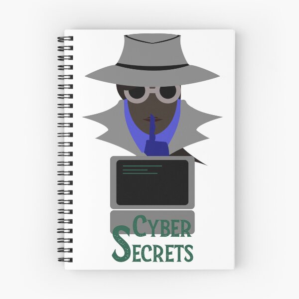 Item preview, Lady Grey (Cyber Secrets Afro): A Cybersecurity Design designed and sold by McNerdic.