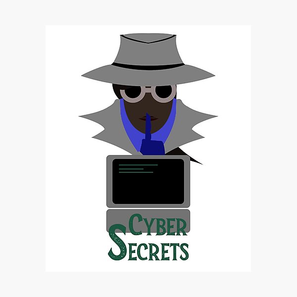 Item preview, Lady Grey (Cyber Secrets Afro): A Cybersecurity Design designed and sold by McNerdic.