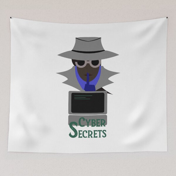 Item preview, Lady Grey (Cyber Secrets Afro): A Cybersecurity Design designed and sold by McNerdic.