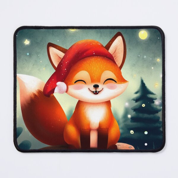 Item preview, Christmas eve cute fox designed and sold by Visuals of Karthik.