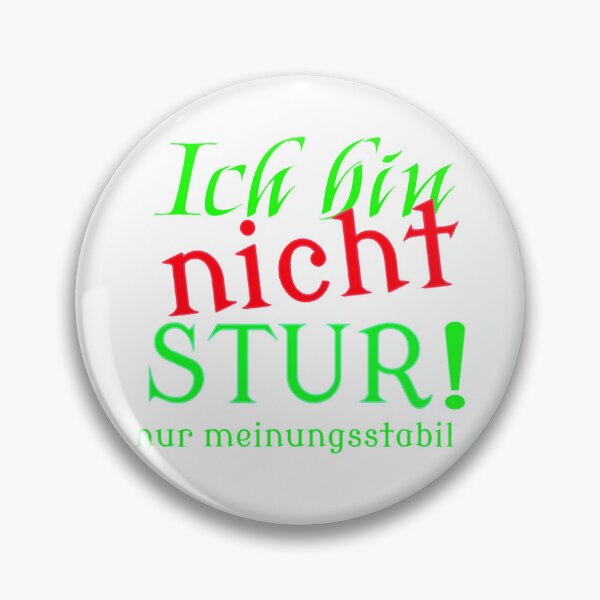 Artikelvorschau, Ich bin nicht stur nur meinungsstabil entworfen und verkauft von Sanooshop.