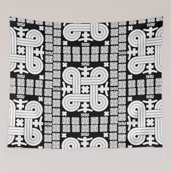 Item preview, Finnish Sisu Art Throw Blanket designed and sold by planetmarsstore.