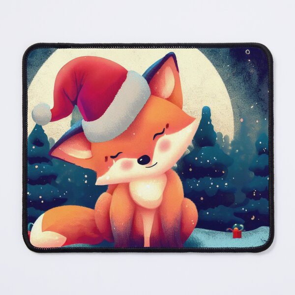 Item preview, Christmas eve cute fox designed and sold by Visuals of Karthik.