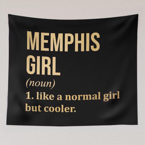Item preview, Memphis Girl Definition Memphis in Gold designed and sold by XCIV.