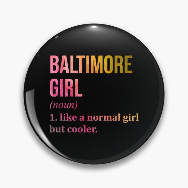 Artikelvorschau, Baltimore Girl Definition Baltimore in Aquarell entworfen und verkauft von XCIV.