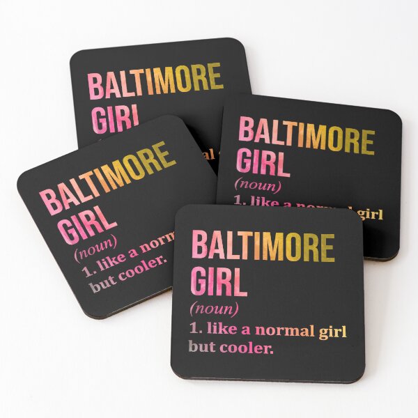 Item preview, Baltimore Girl Definition Baltimore in Watercolor designed and sold by XCIV.
