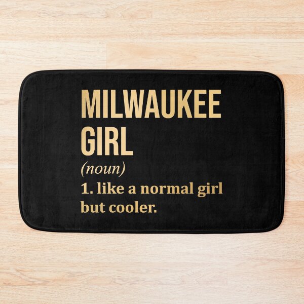 Item preview, Milwaukee Girl Definition Milwaukee in Gold designed and sold by XCIV.