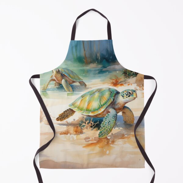 Item preview, Ocean Depths with Turtles, Ocean Rocks, Sandy Floor designed and sold by Zoomie-s.