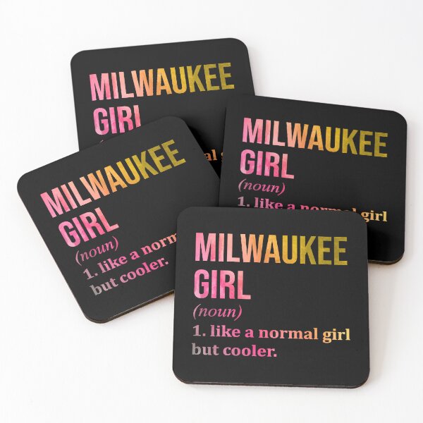 Item preview, Milwaukee Girl Definition Milwaukee in Watercolor designed and sold by XCIV.