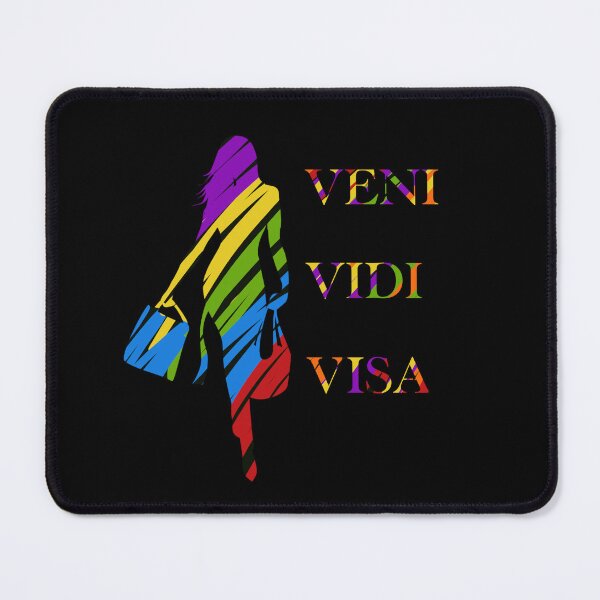 Item preview, VENI VIDI VISA . I came I shopped colour watch designed and sold by SoulTrekking.