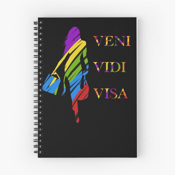 Item preview, VENI VIDI VISA . I came I shopped colour watch designed and sold by SoulTrekking.