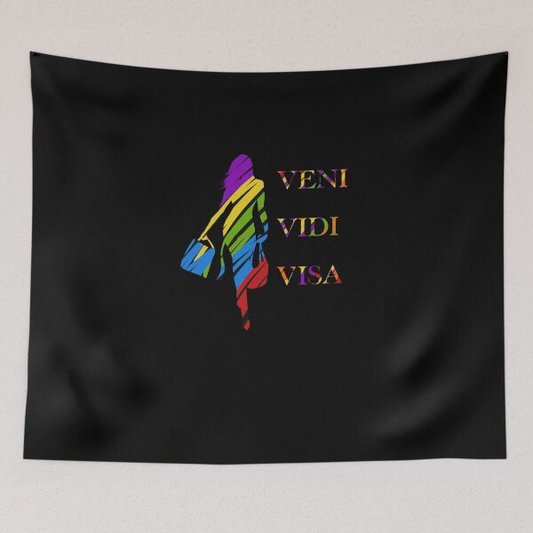 Item preview, VENI VIDI VISA . I came I shopped colour watch designed and sold by SoulTrekking.