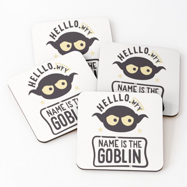 Item preview, HELLO MY NAME IS The Goblin | stickers | memes designed and sold by ArtsyElegance4U ⭐⭐⭐⭐⭐.