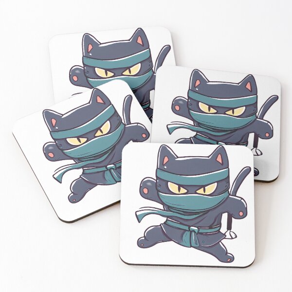 Item preview, Cat the shadow ninja designed and sold by Rinohana.