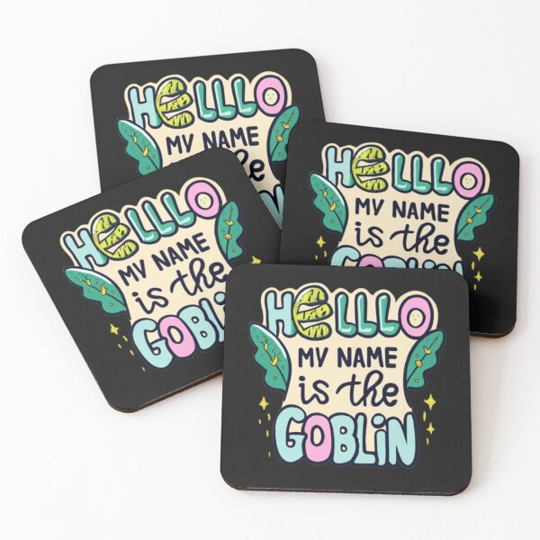 Item preview, HELLO MY NAME IS The Goblin | stickers | memes designed and sold by ArtsyElegance4U ⭐⭐⭐⭐⭐.
