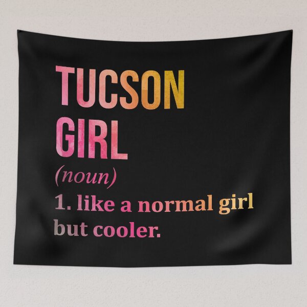 Item preview, Tucson Girl Definition Tucson in Watercolor designed and sold by XCIV.