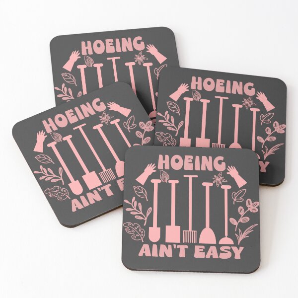 Item preview, Hoeing aint easy designed and sold by Colorfulman.