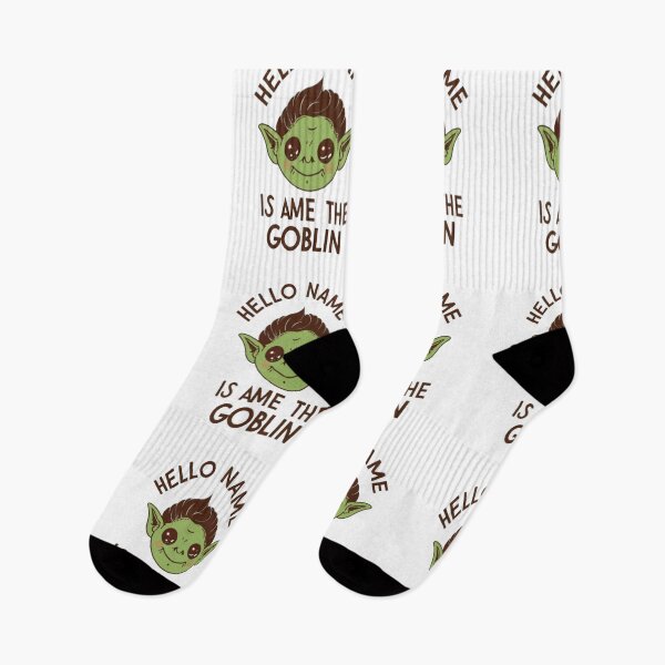 Item preview, HELLO MY NAME IS The Goblin | stickers | memes designed and sold by ArtsyElegance4U ⭐⭐⭐⭐⭐.
