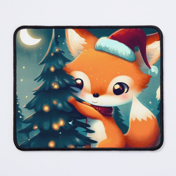 Item preview, Christmas eve cute fox celebration designed and sold by Visuals of Karthik.