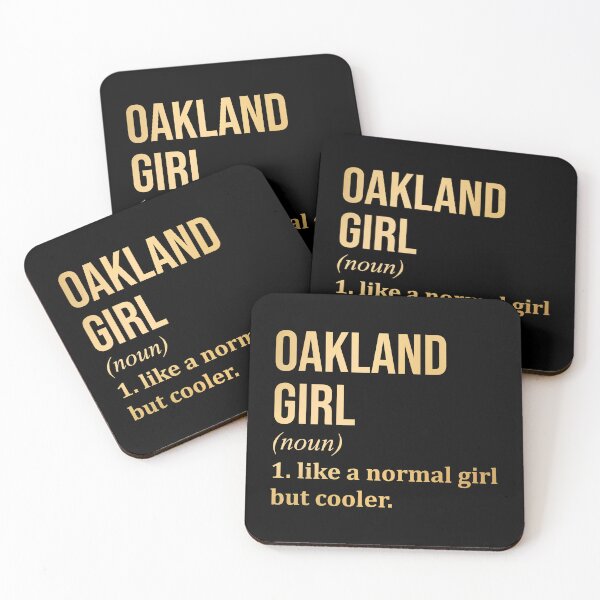 Item preview, Oakland Girl Definition Oakland in Gold designed and sold by XCIV.