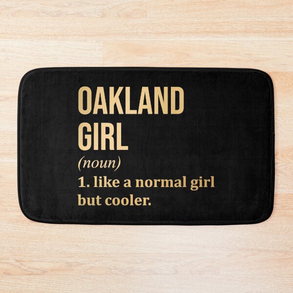 Item preview, Oakland Girl Definition Oakland in Gold designed and sold by XCIV.