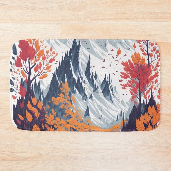 Item preview, The mountain ranges towering amidst the coldness and loneliness. designed and sold by Natcharee.