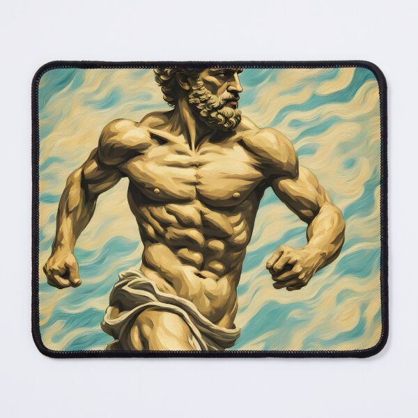 Item preview, Greek statue sprinting designed and sold by MartialArtisan.