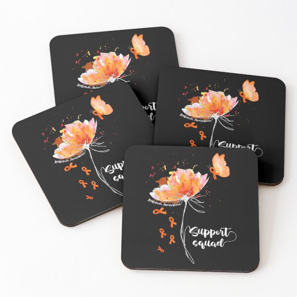Item preview, Support Squad Orange Ribbon Leukemia Blood Cancer Awareness designed and sold by kadisakukolaw.