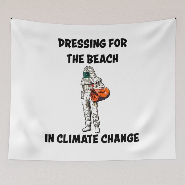 Item preview, Climate change beachwear  designed and sold by TimConstable.