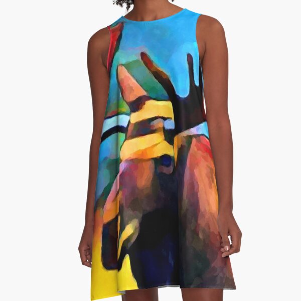 Moose A-Line Dress