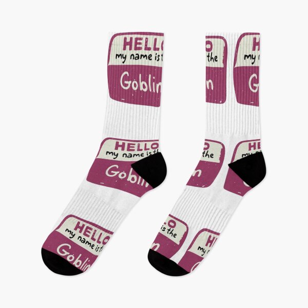 Item preview, HELLO MY NAME IS The Goblin | stickers | memes designed and sold by ArtsyElegance4U ⭐⭐⭐⭐⭐.