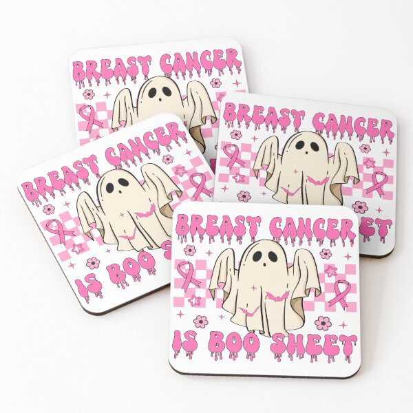 Item preview, Breast Cancer is Boo Sheet in Pink designed and sold by NessiCreates.